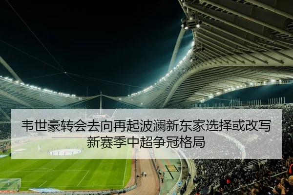 韦世豪转会去向再起波澜新东家选择或改写新赛季中超争冠格局（manguan）